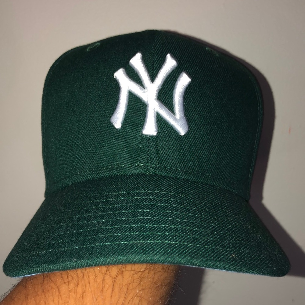 New York Yankees green SnapBack